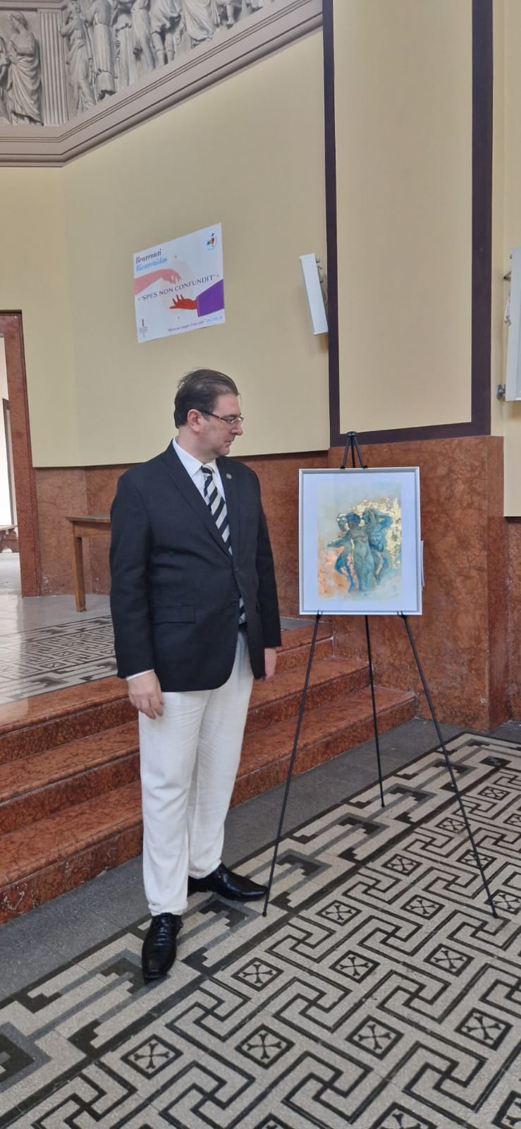 El Museo Beato Angélico lleva su arte a Roma con la muestra “Peregrinos de la Esperanza”