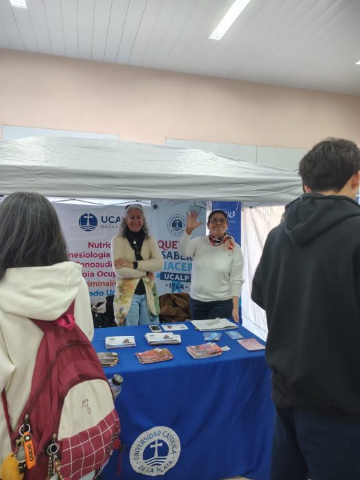 La UCALP Sede Bahía Blanca participó de importante muestra informativa de carreras de nivel superior