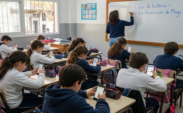 La pregunta “¿celular en la escuela, sí o no?” no puede resolverse con un “todo o nada”