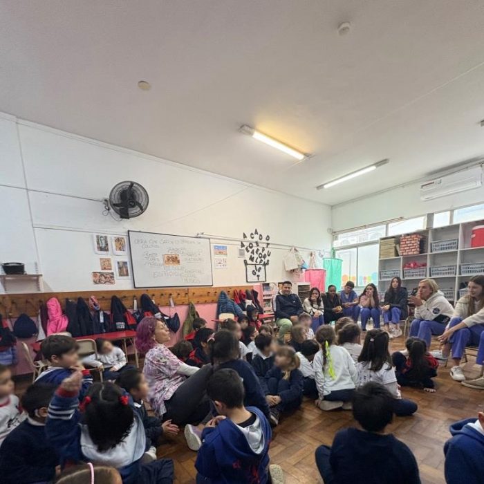 Estudiantes de Odontología realizaron una jornada de educación para la salud en el jardín Estrada (4)