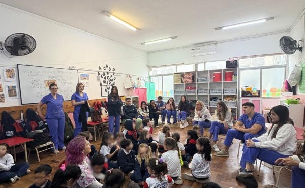 Alumnos de Odontología estimulan la buena salud bucal en edades tempranas