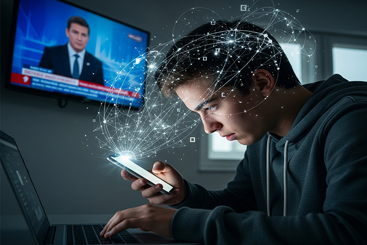 La sobrecarga de información abruma a la generación Z y afecta la salud mental