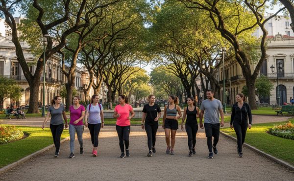 Una caminata para cuidar la salud integral en Bahía Blanca