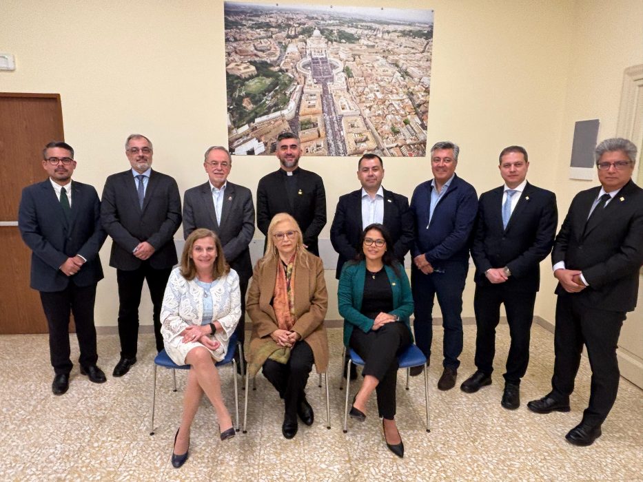 Miembros de ODUCAL se reunieron en Roma y el viernes los recibirá el Papa