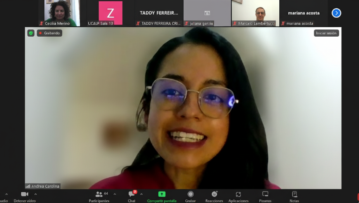 Se realizó el primer webinar en temas de ciencias de la salud
