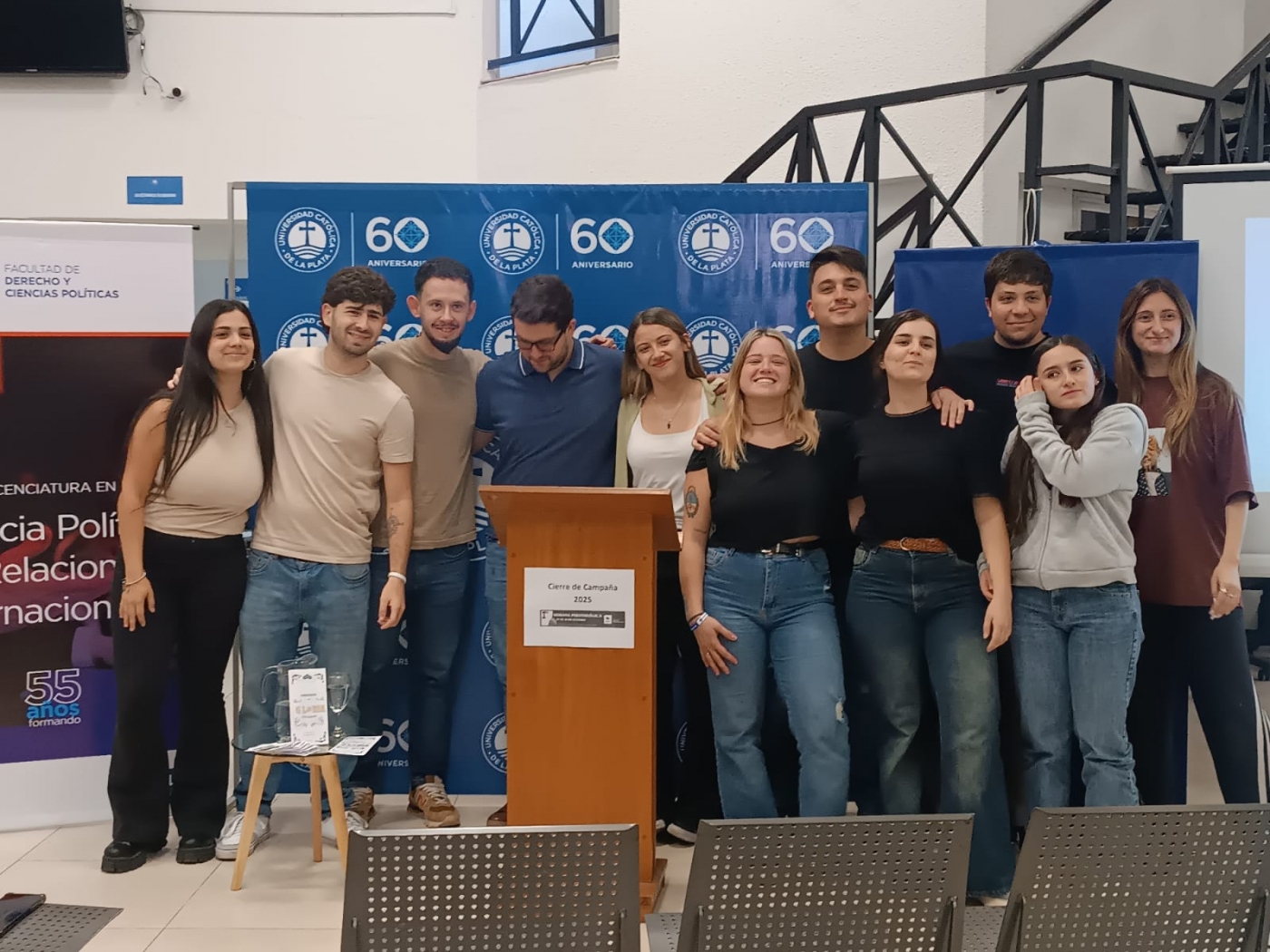 Estudiantes de Ciencia Política realizaron una simulación de campaña y proceso electoral