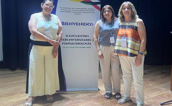 Se llevó a cabo el II Encuentro Interuniversitario en Fonoaudiología en San Luis