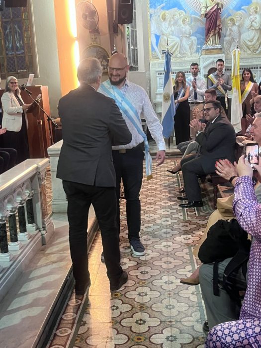 Nuevos graduados vivieron una emotiva ceremonia en el acto de colación de Bernal (16)