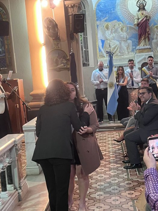 Nuevos graduados vivieron una emotiva ceremonia en el acto de colación de Bernal (18)