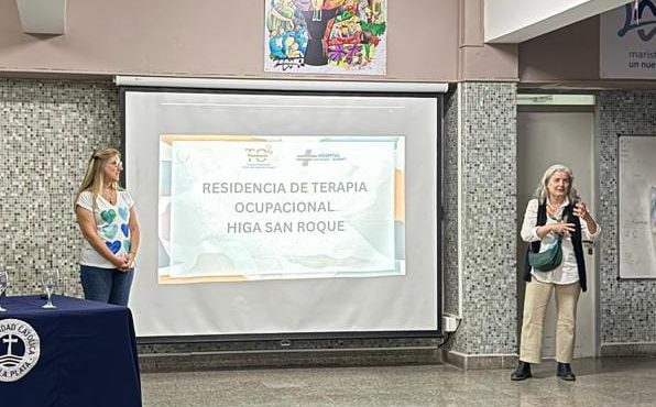 Reconocieron proyectos y presentaron residencias en Terapia Ocupacional