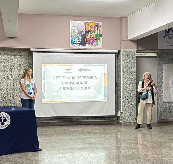 Reconocieron proyectos y presentaron residencias en Terapia Ocupacional