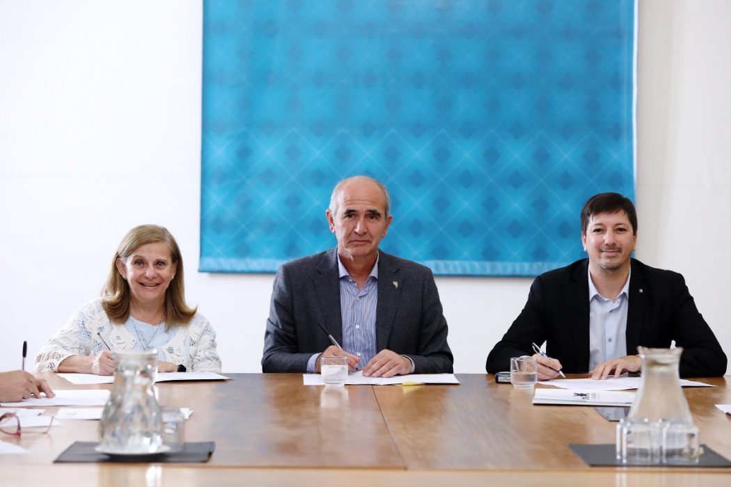 Acuerdo entre la UNLP, la UTN, la UCALP y la Mesa de Barrios Populares junto a la Fundación Argentic