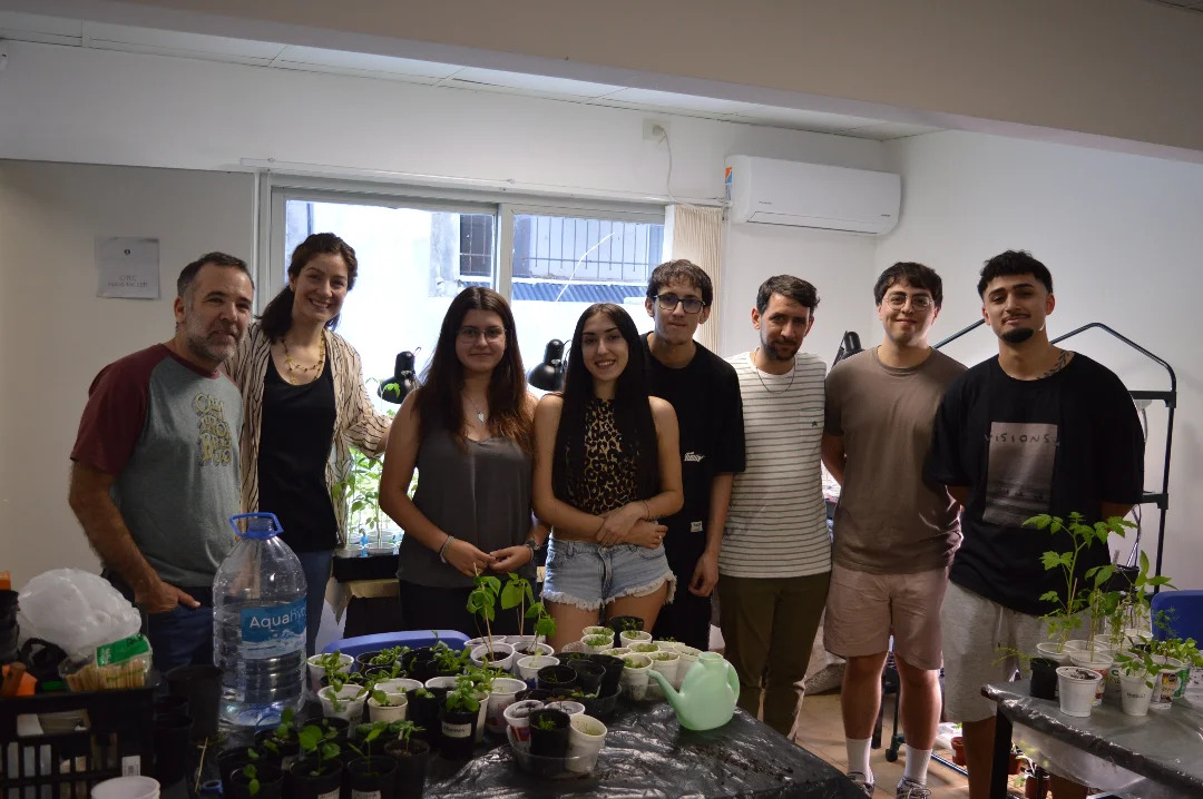 Avanzan los trabajos para la nueva huerta de la Facultad de Arquitectura y Diseño