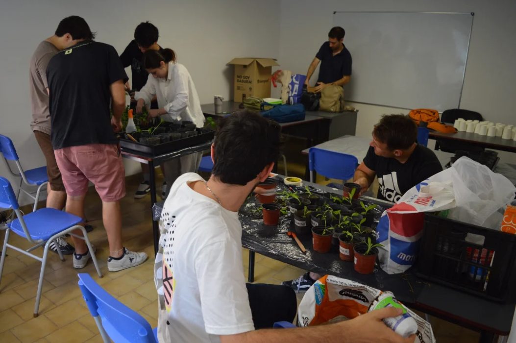 Avanzan los trabajos para la nueva huerta de la Facultad de Arquitectura y Diseño (15)