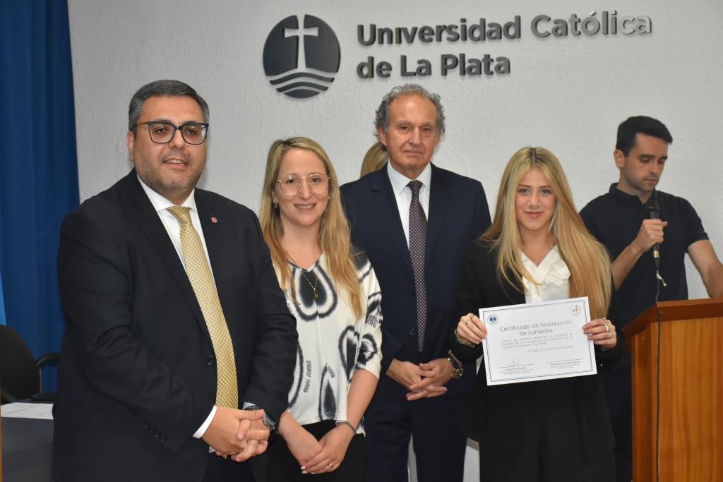 Se entregaron certificados por el cierre de las cursadas en Abogacía