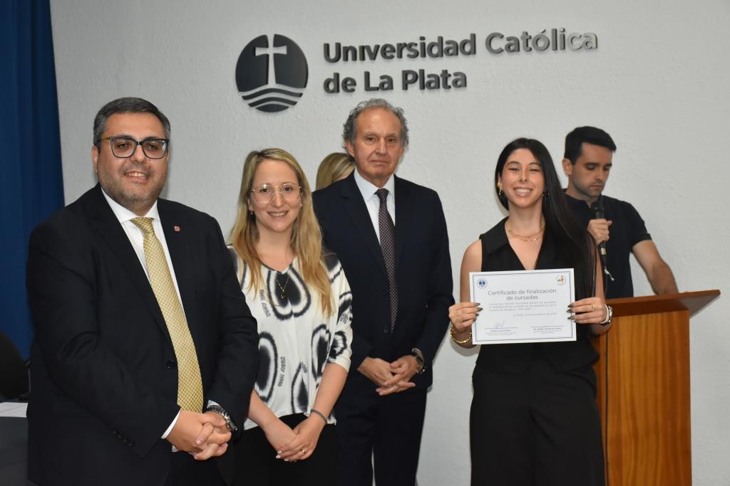 Se entregaron certificados por el cierre de las cursadas en Abogacía