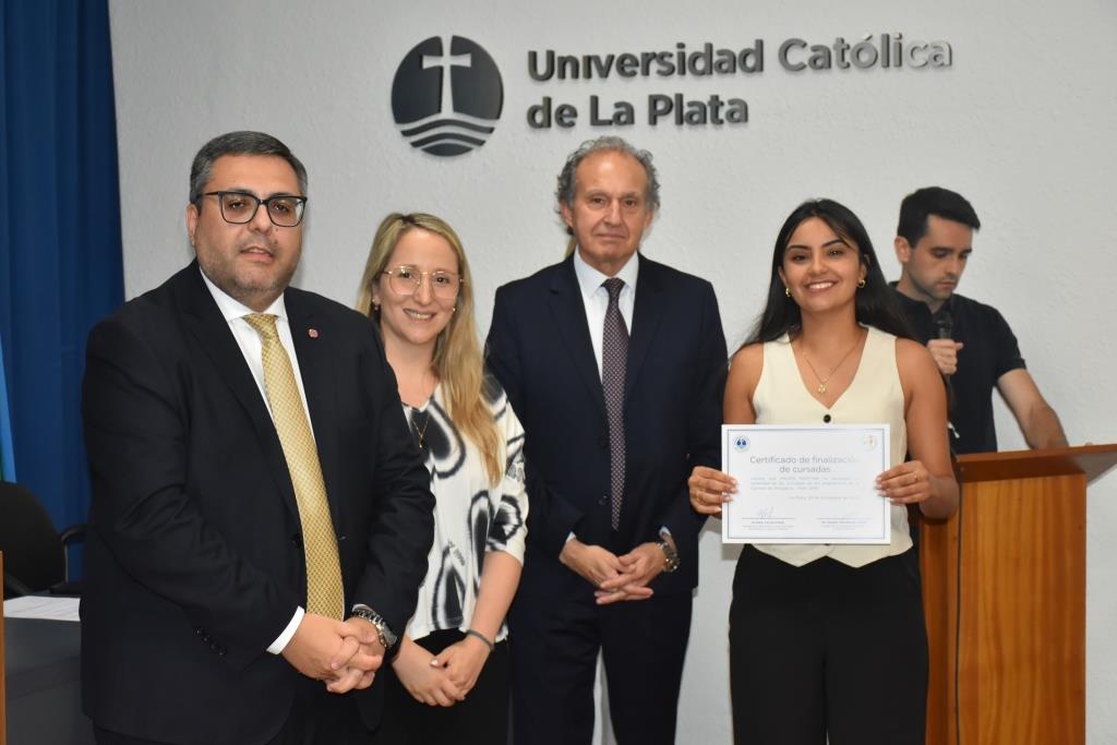 Se entregaron certificados por el cierre de las cursadas en Abogacía