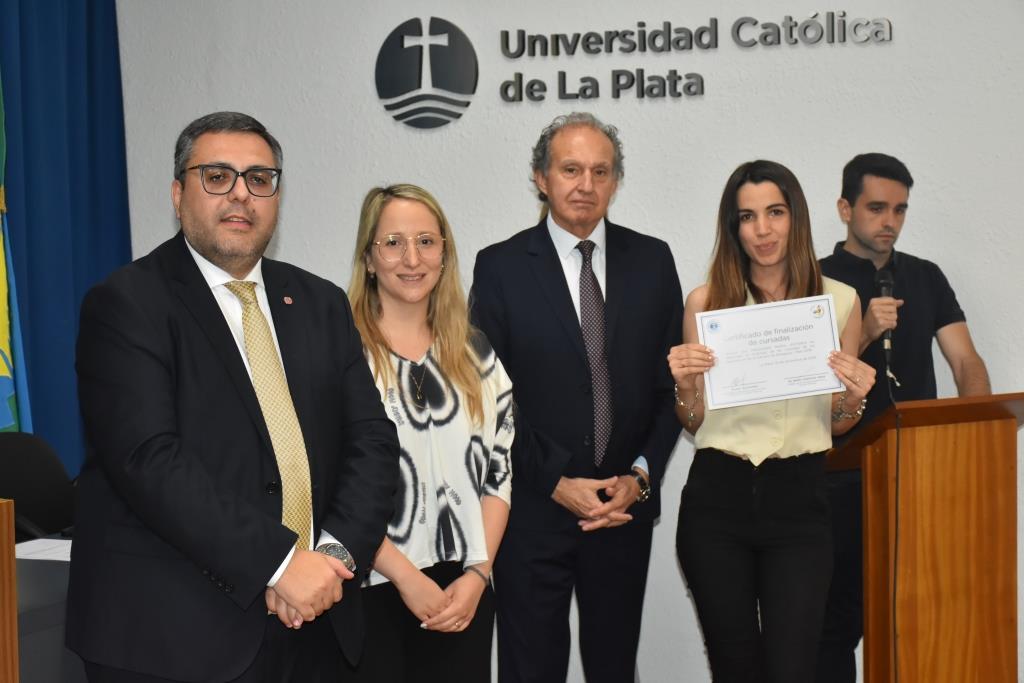 Se entregaron certificados por el cierre de las cursadas en Abogacía