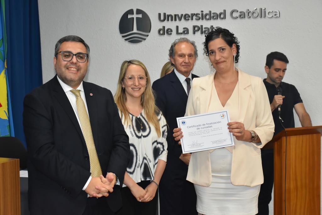 Se entregaron certificados por el cierre de las cursadas en Abogacía