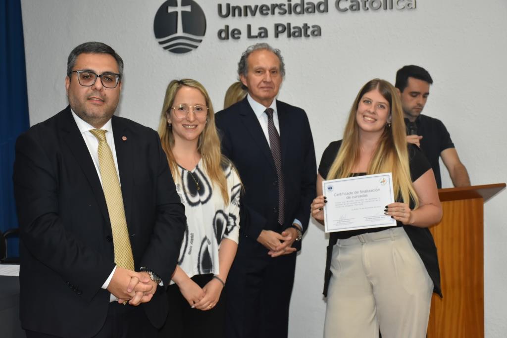 Se entregaron certificados por el cierre de las cursadas en Abogacía