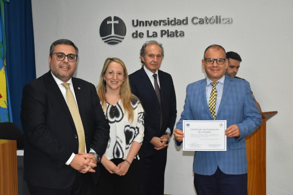 Se entregaron certificados por el cierre de las cursadas en Abogacía