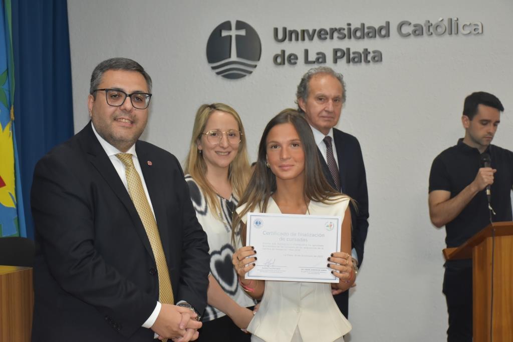 Se entregaron certificados por el cierre de las cursadas en Abogacía