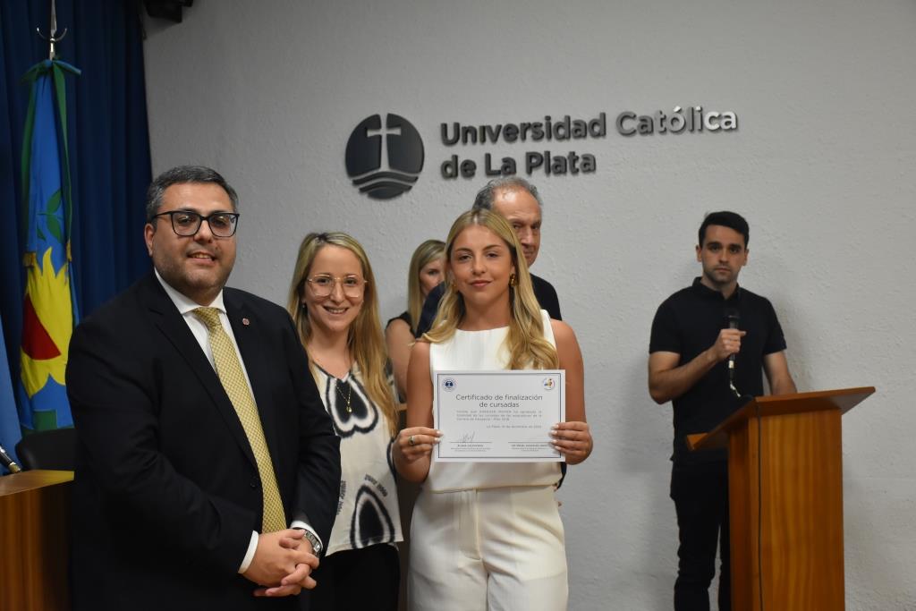 Se entregaron certificados por el cierre de las cursadas en Abogacía