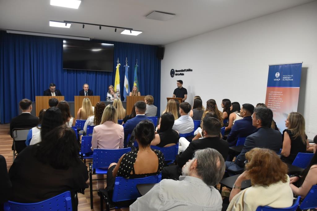 Se entregaron certificados por el cierre de las cursadas en Abogacía