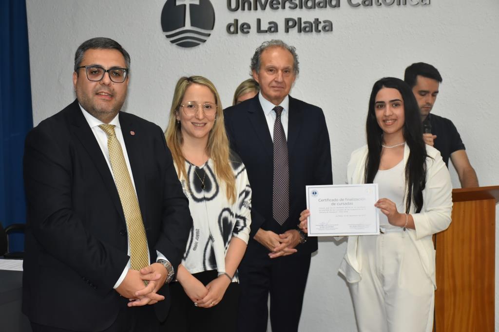 Se entregaron certificados por el cierre de las cursadas en Abogacía