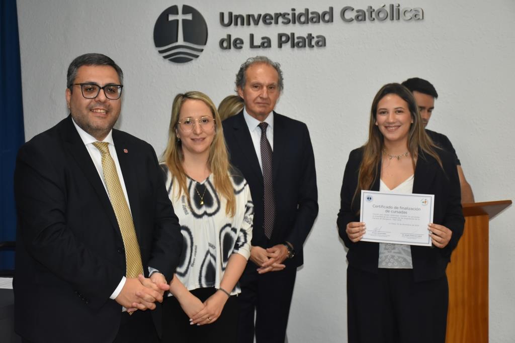 Se entregaron certificados por el cierre de las cursadas en Abogacía