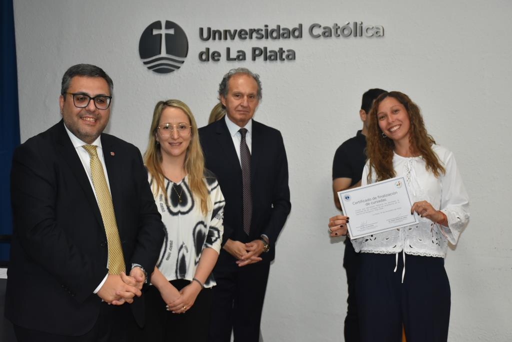 Se entregaron certificados por el cierre de las cursadas en Abogacía