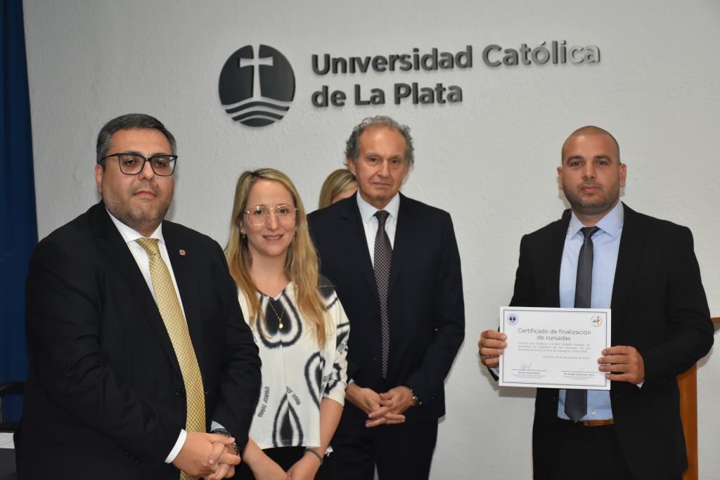 Se entregaron certificados por el cierre de las cursadas en Abogacía