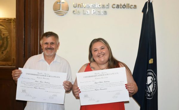 Padre e hija unidos por la docencia