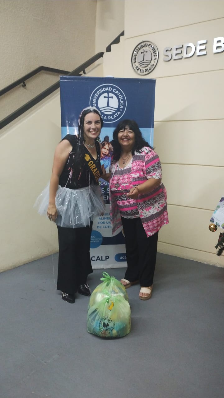 Entregaron alimentos recolectados en las recibidas solidarias y sustentables de la UCALP