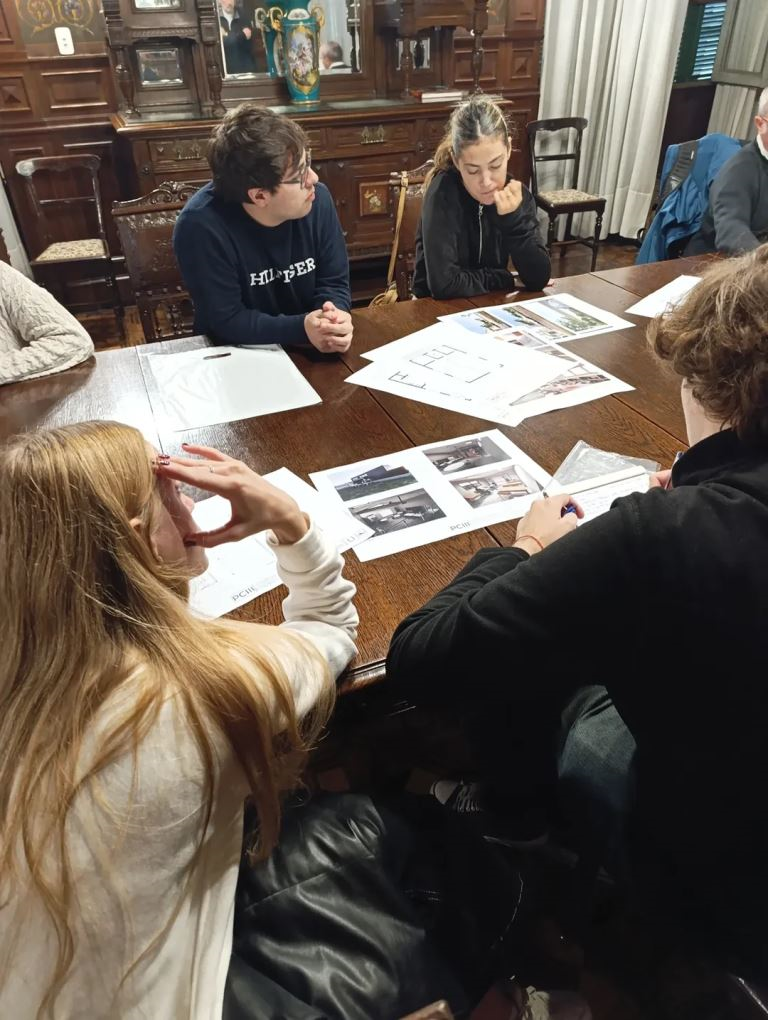 Futuros arquitectos participaron del diseño del proyecto del Hogar de Cristo 