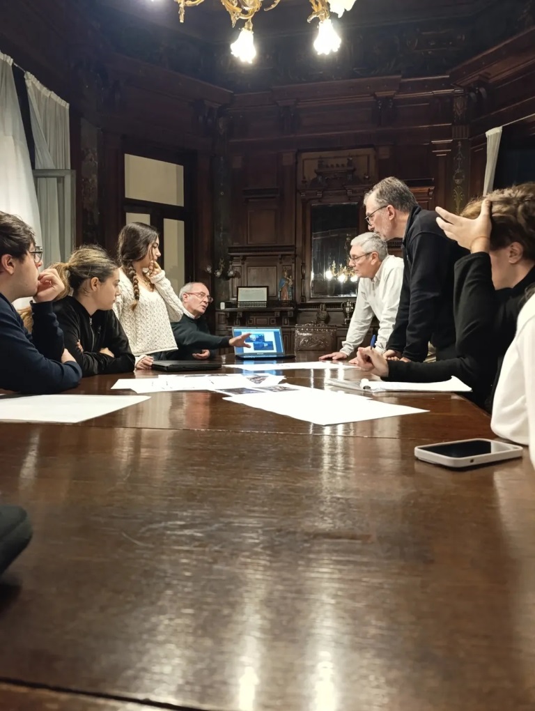 Futuros arquitectos participaron del diseño del proyecto del Hogar de Cristo 