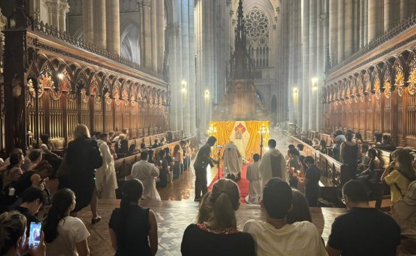 Una multitud de fieles participa de las celebraciones de la Semana Santa en la Catedral