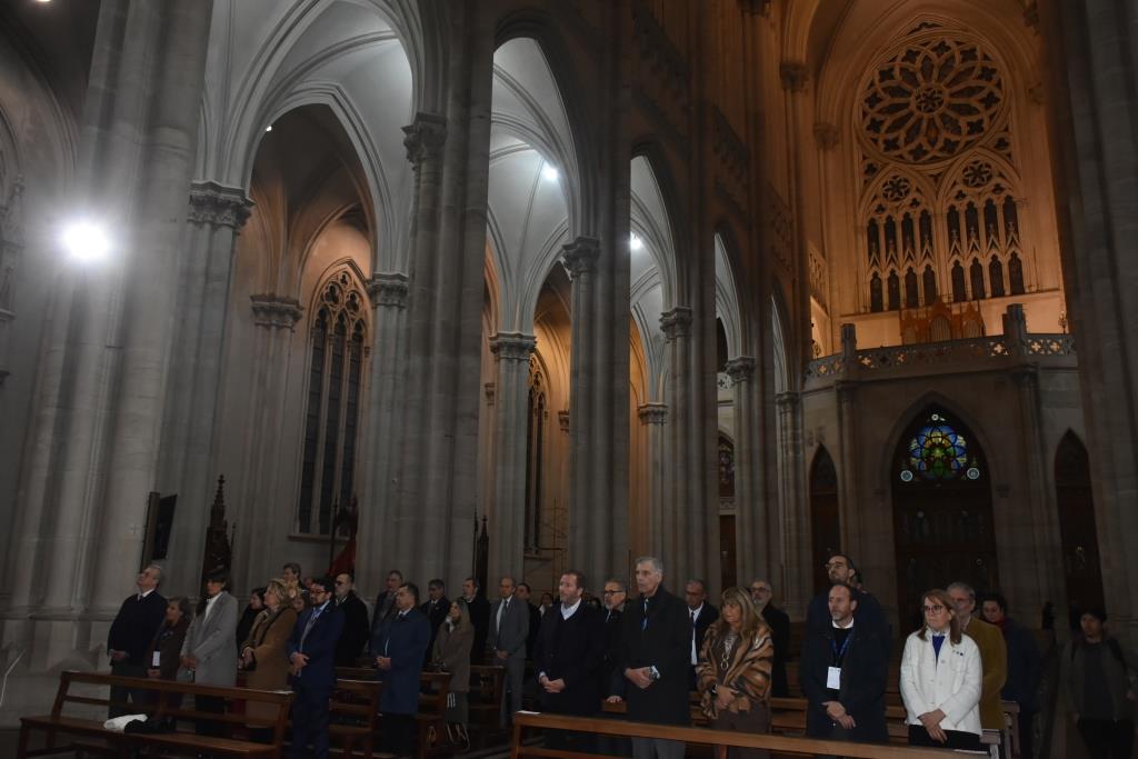 Misa en la Catedral y trabajo con 4 ejes temáticos para la educación católica en el Cono Sur