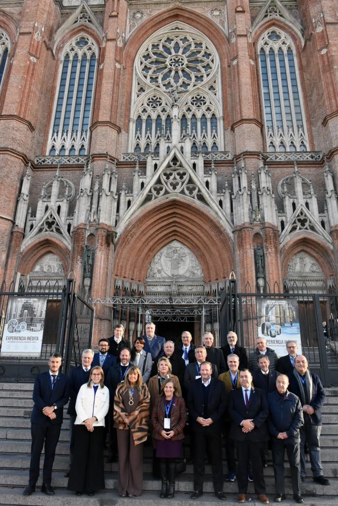 Misa en la Catedral y trabajo con 4 ejes temáticos para la educación católica en el Cono Sur