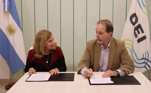 Se firmó un convenio con la Organización de Estados Iberoamericanos