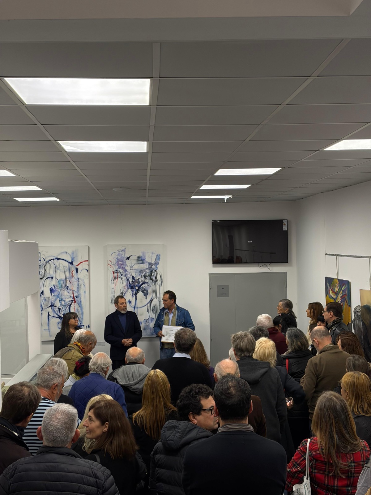 Muestra de arte en Arquitectura rinde homenaje al centenario de la Asociación de Artistas Plásticos