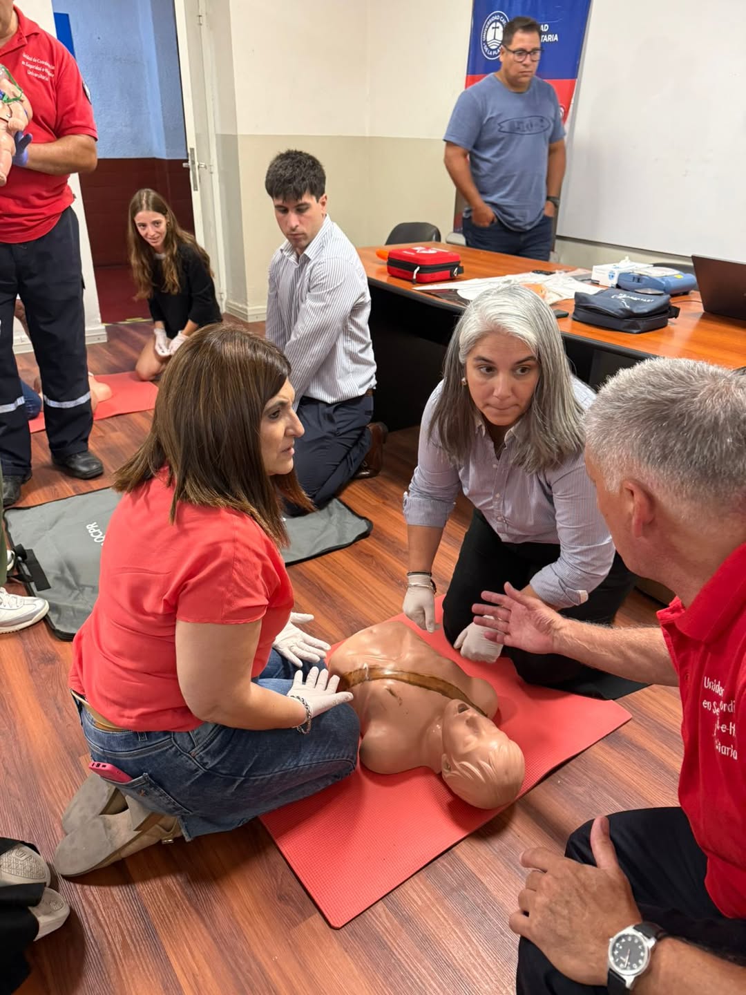 💪¡En UCALP nos capacitamos!❤️En el día de hoy se llevó a cabo la Jornada de capacitación en RCP