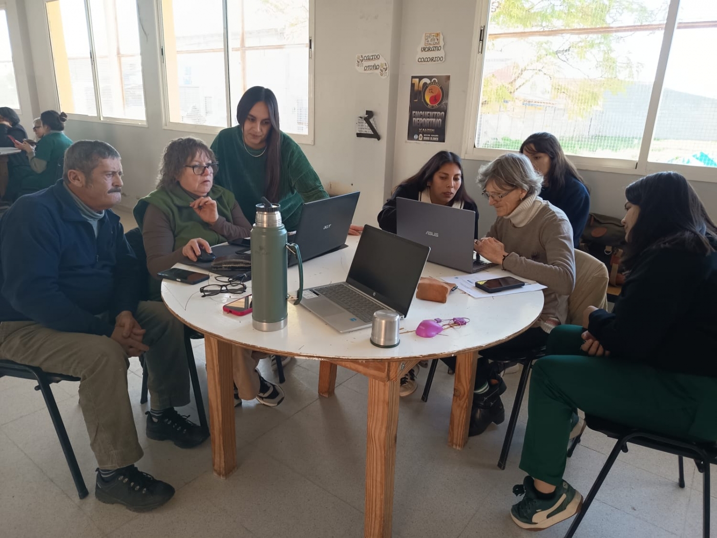 Estudiantes de Terapia Ocupacional desarrollan acciones comunitarias con adultos mayores y niños en Bahía Blanca