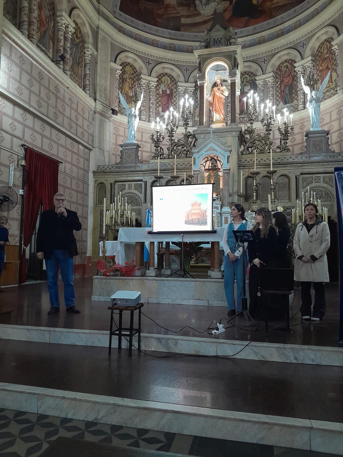Se presentó el proyecto para el Cinerario de la Basílica Sagrado Corazón de Jesús