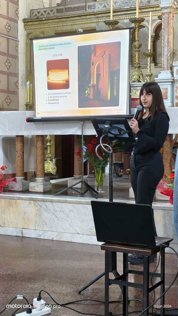 Se presentó el proyecto para el Cinerario de la Basílica Sagrado Corazón de Jesús