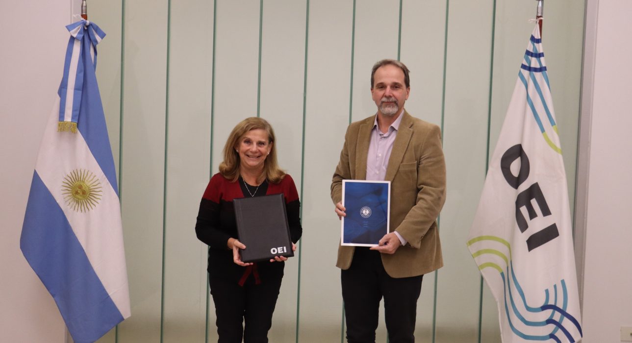 Se firmó un convenio con la Organización de Estados Iberoamericanos