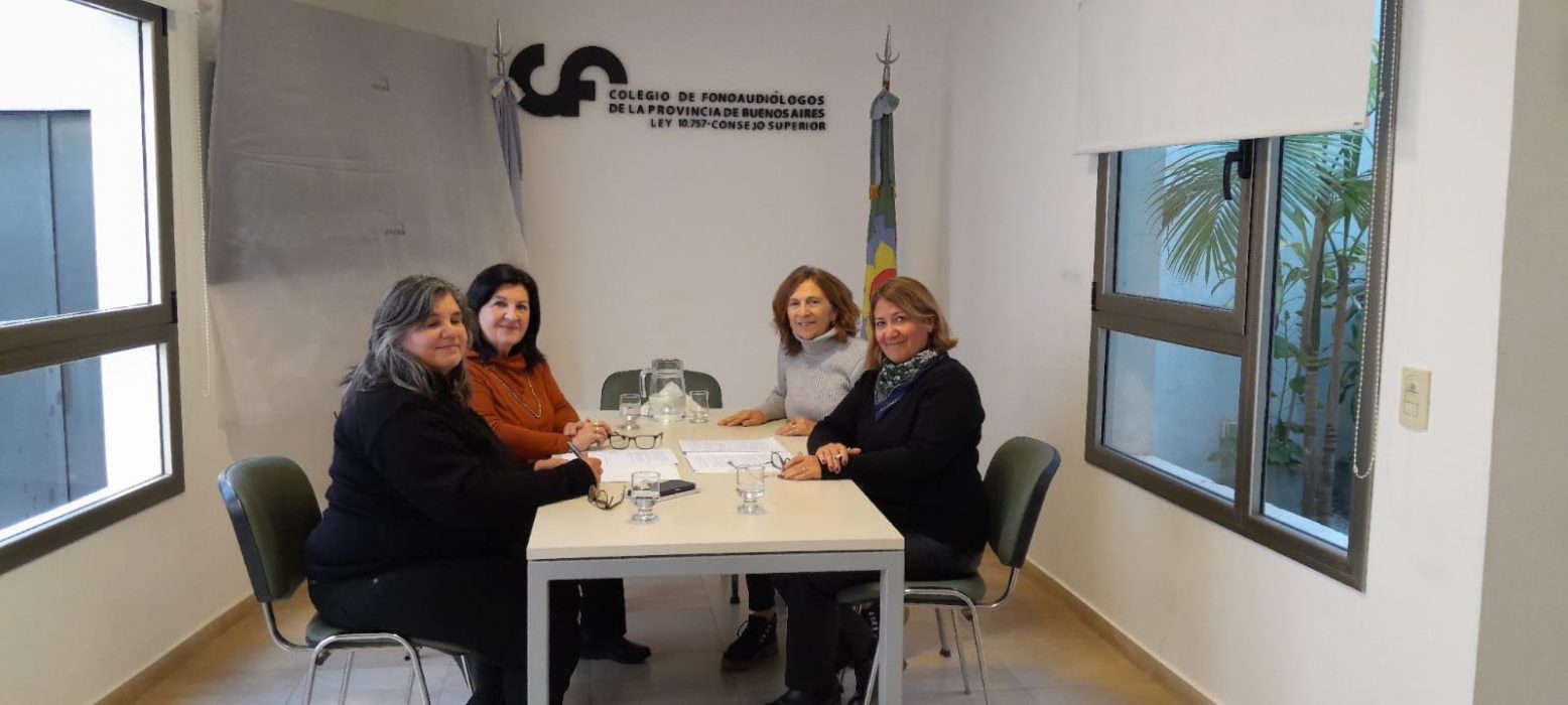 La facultad de Ciencias de la Salud firmó un convenio con el Colegio de Fonoaudiólogos bonaerense