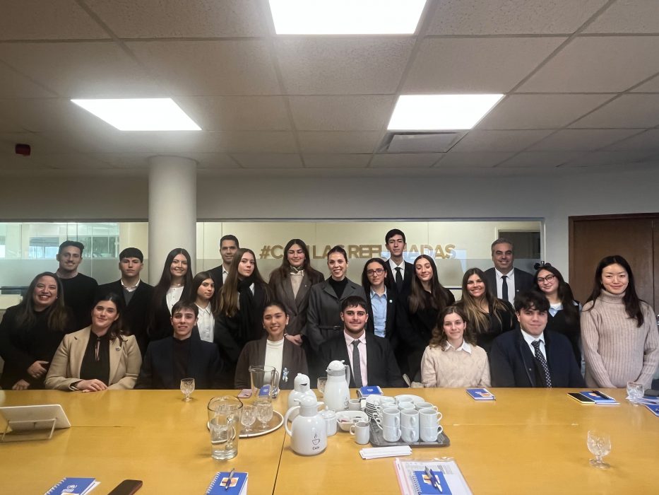 Estudiantes de Derecho realizaron una visita a la sede de una agencia de la ONU