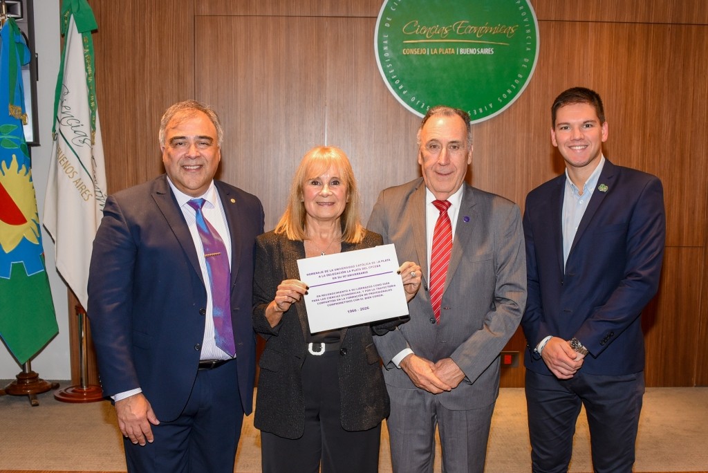 La UCALP en el aniversario de la Delegación La Plata del Consejo Profesional de Ciencias Económicas