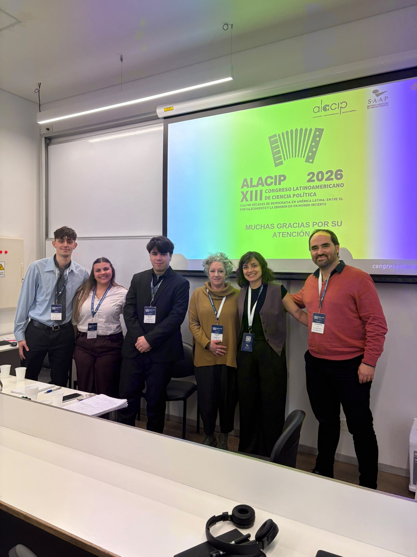 Docentes y alumnos de Ciencia Política participaron de importante congreso